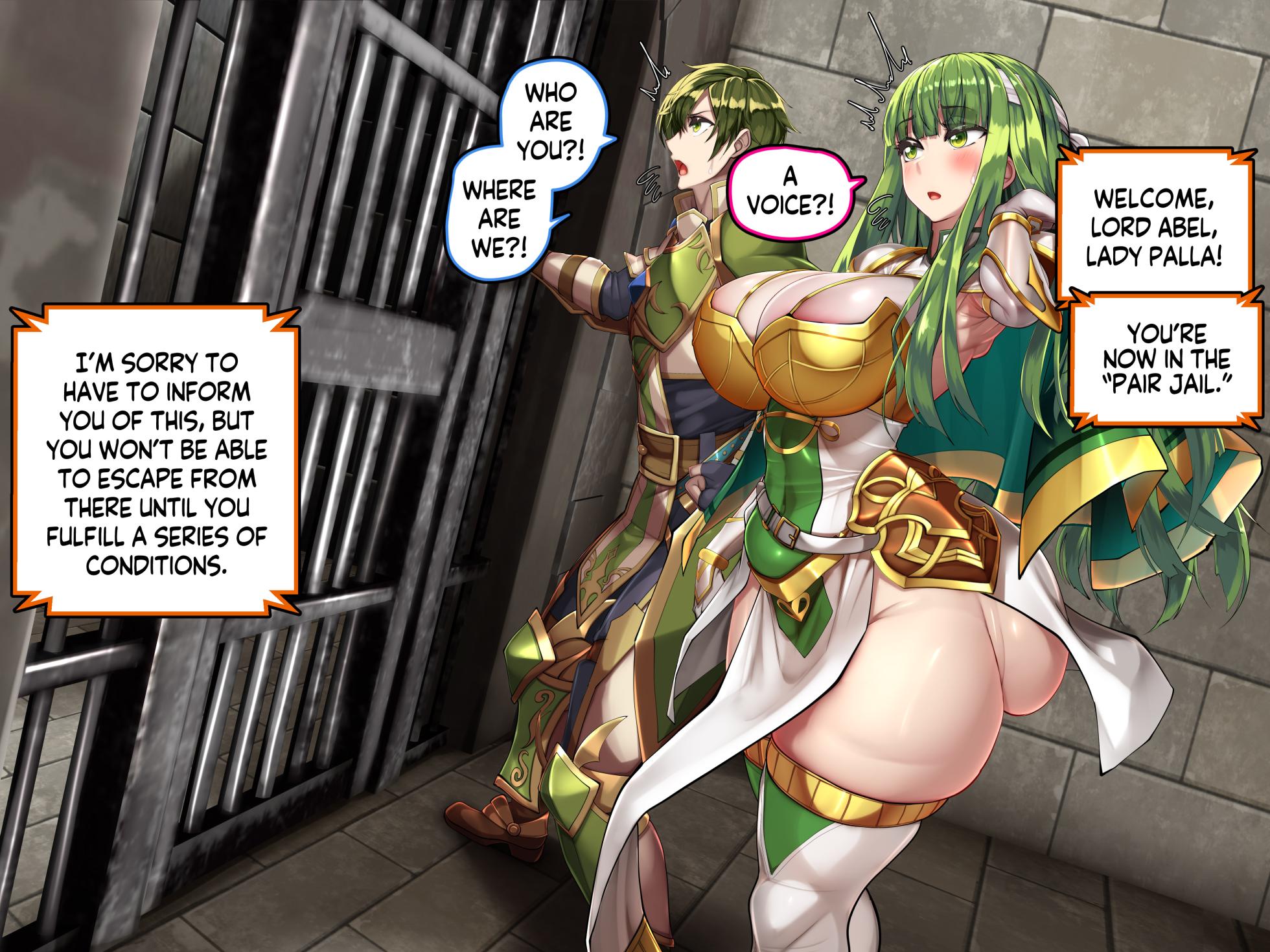 [Kawahagitei] Abel×Palla Sex Shinai to Derarenai Heya | Abel and Palla in a "Room You Can't Leave Unless You Have Sex" (Fire Emblem) [English] - Page 9
