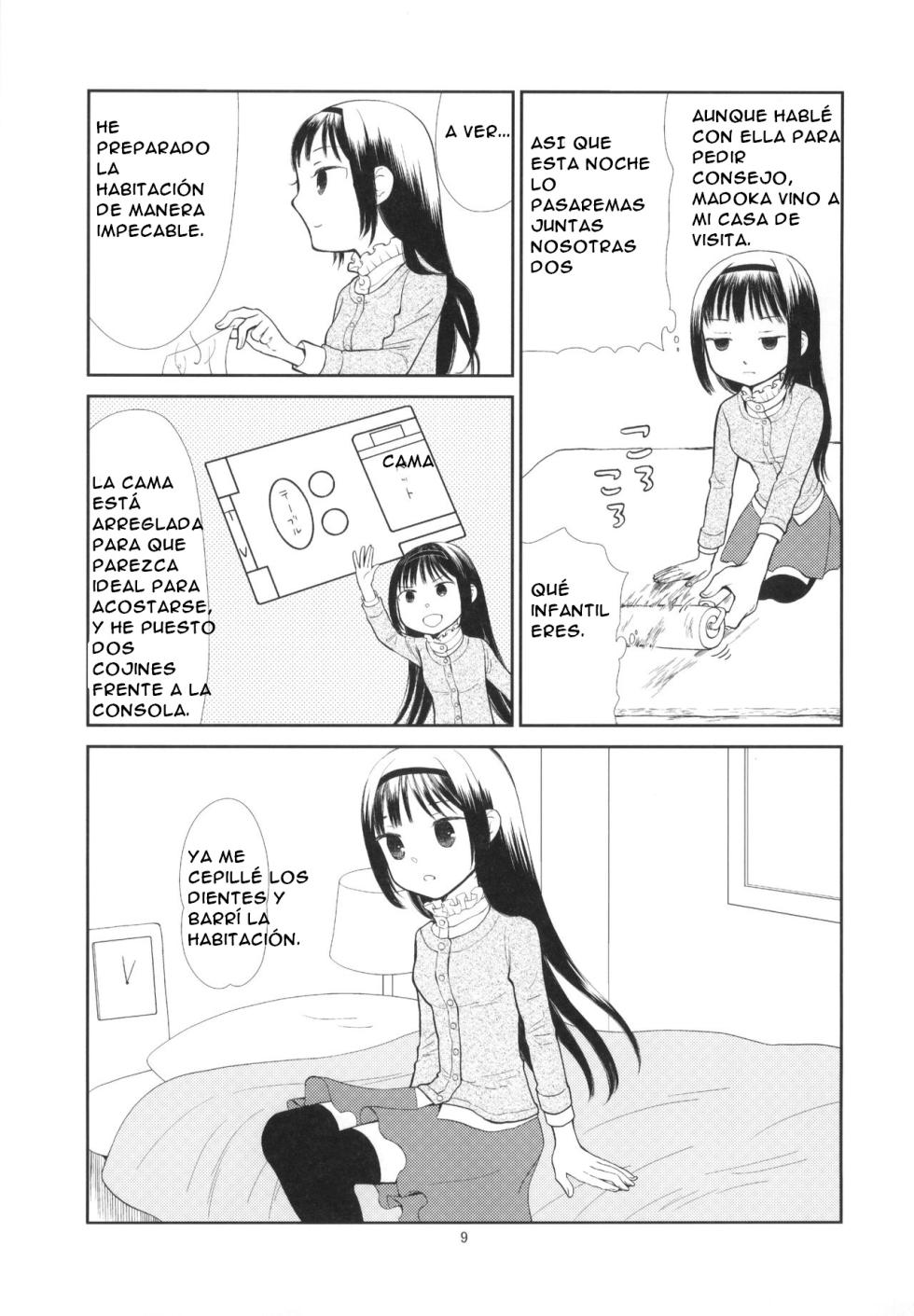 (C91) [Gyakugire Deka (Hakamada Mera)] Kyuutenkai Sugite Shinu Kamo (Puella Magi Madoka Magica) [Spanish] [CristoferDeLosAndes] - Page 12