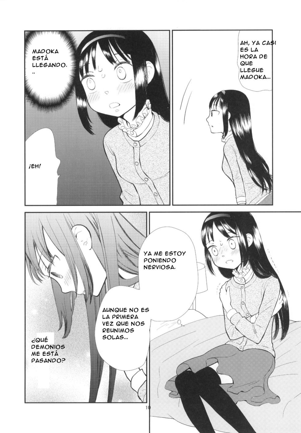 (C91) [Gyakugire Deka (Hakamada Mera)] Kyuutenkai Sugite Shinu Kamo (Puella Magi Madoka Magica) [Spanish] [CristoferDeLosAndes] - Page 13