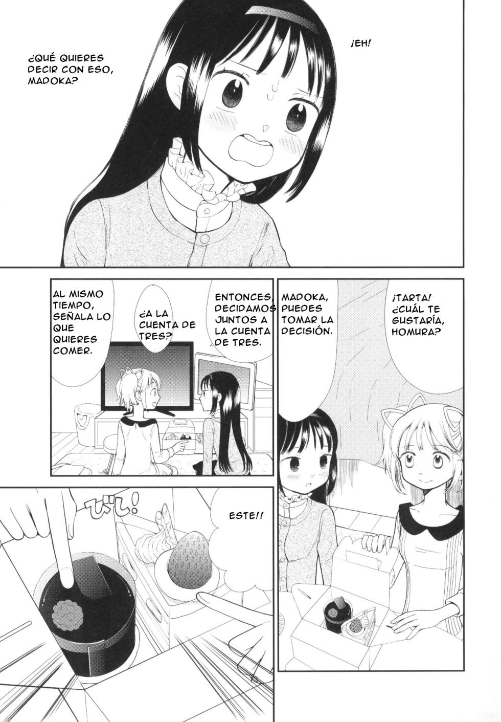 (C91) [Gyakugire Deka (Hakamada Mera)] Kyuutenkai Sugite Shinu Kamo (Puella Magi Madoka Magica) [Spanish] [CristoferDeLosAndes] - Page 16