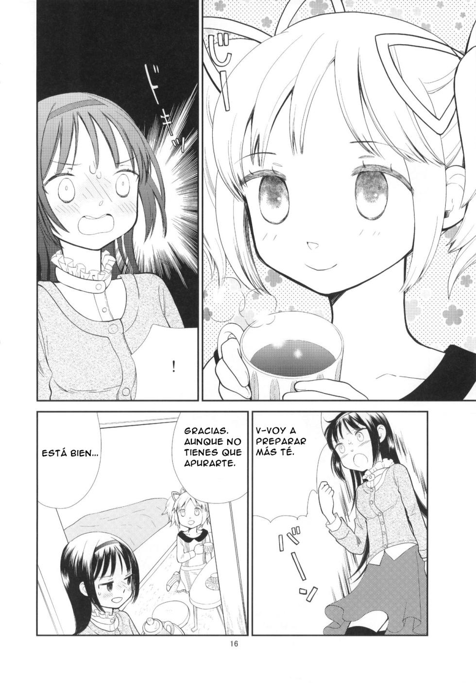 (C91) [Gyakugire Deka (Hakamada Mera)] Kyuutenkai Sugite Shinu Kamo (Puella Magi Madoka Magica) [Spanish] [CristoferDeLosAndes] - Page 20