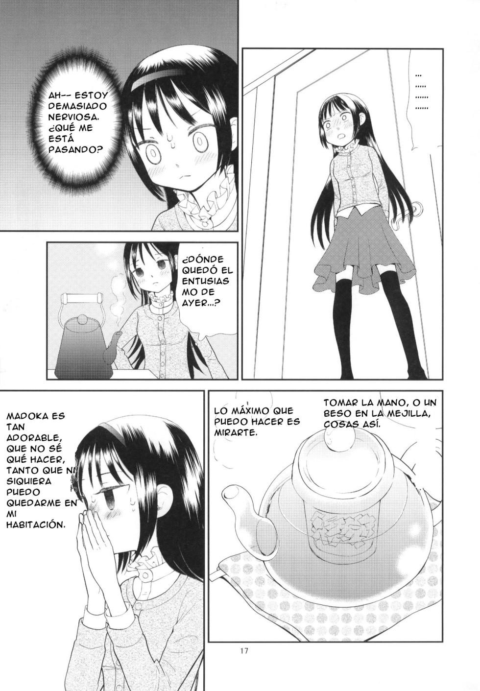 (C91) [Gyakugire Deka (Hakamada Mera)] Kyuutenkai Sugite Shinu Kamo (Puella Magi Madoka Magica) [Spanish] [CristoferDeLosAndes] - Page 21