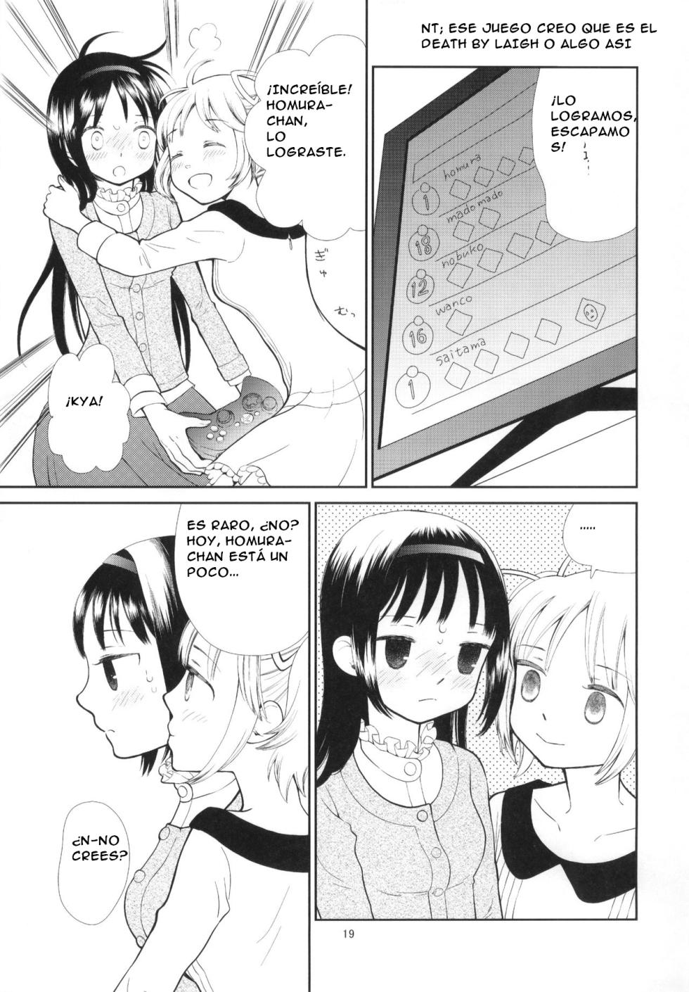 (C91) [Gyakugire Deka (Hakamada Mera)] Kyuutenkai Sugite Shinu Kamo (Puella Magi Madoka Magica) [Spanish] [CristoferDeLosAndes] - Page 23