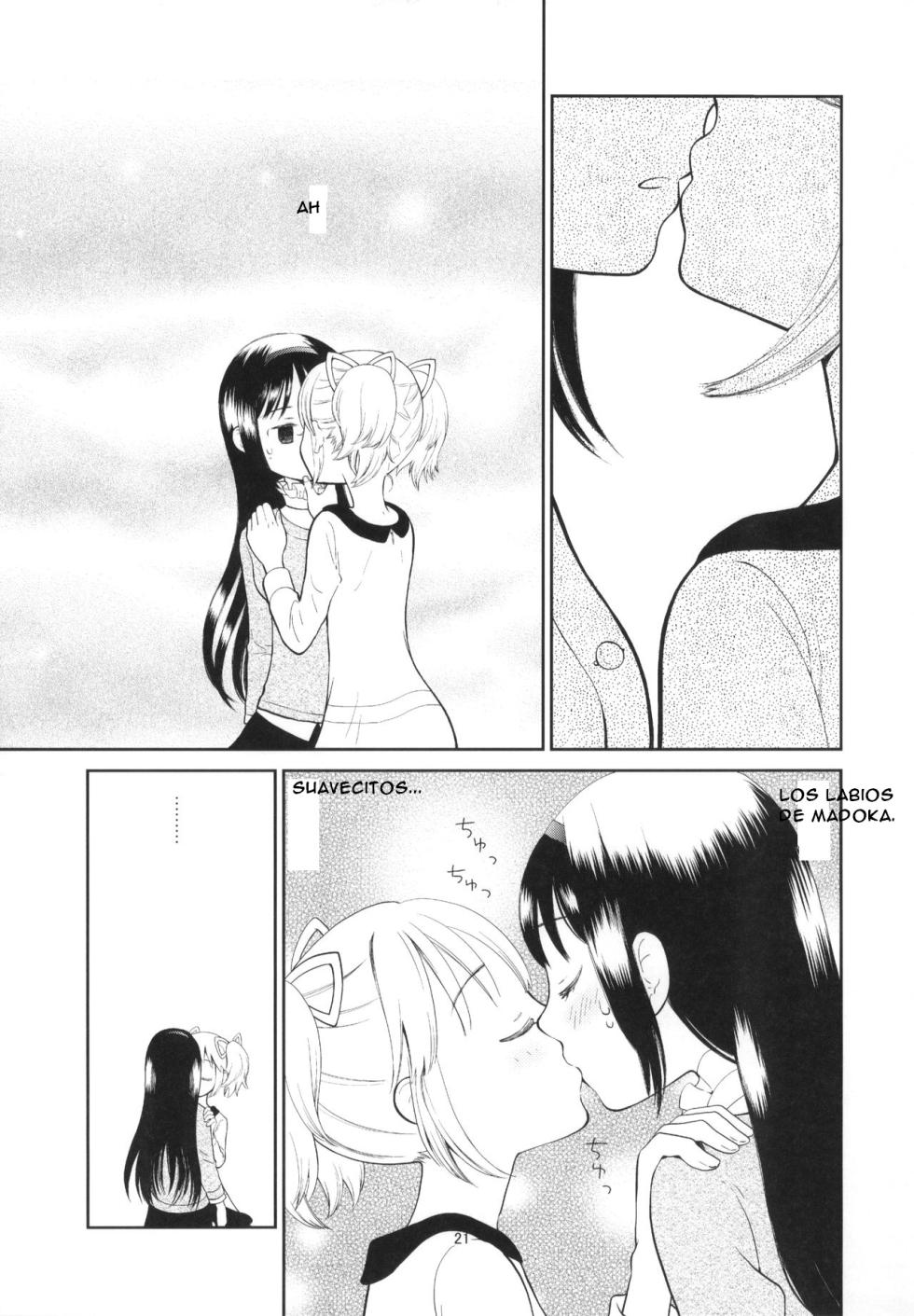 (C91) [Gyakugire Deka (Hakamada Mera)] Kyuutenkai Sugite Shinu Kamo (Puella Magi Madoka Magica) [Spanish] [CristoferDeLosAndes] - Page 25