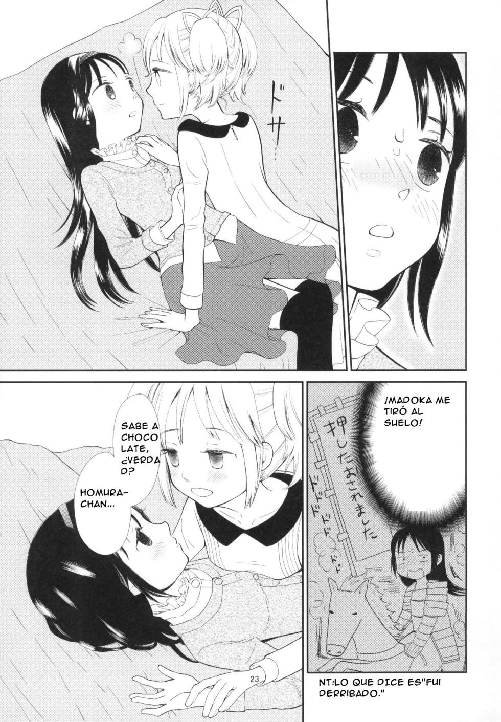 (C91) [Gyakugire Deka (Hakamada Mera)] Kyuutenkai Sugite Shinu Kamo (Puella Magi Madoka Magica) [Spanish] [CristoferDeLosAndes] - Page 27