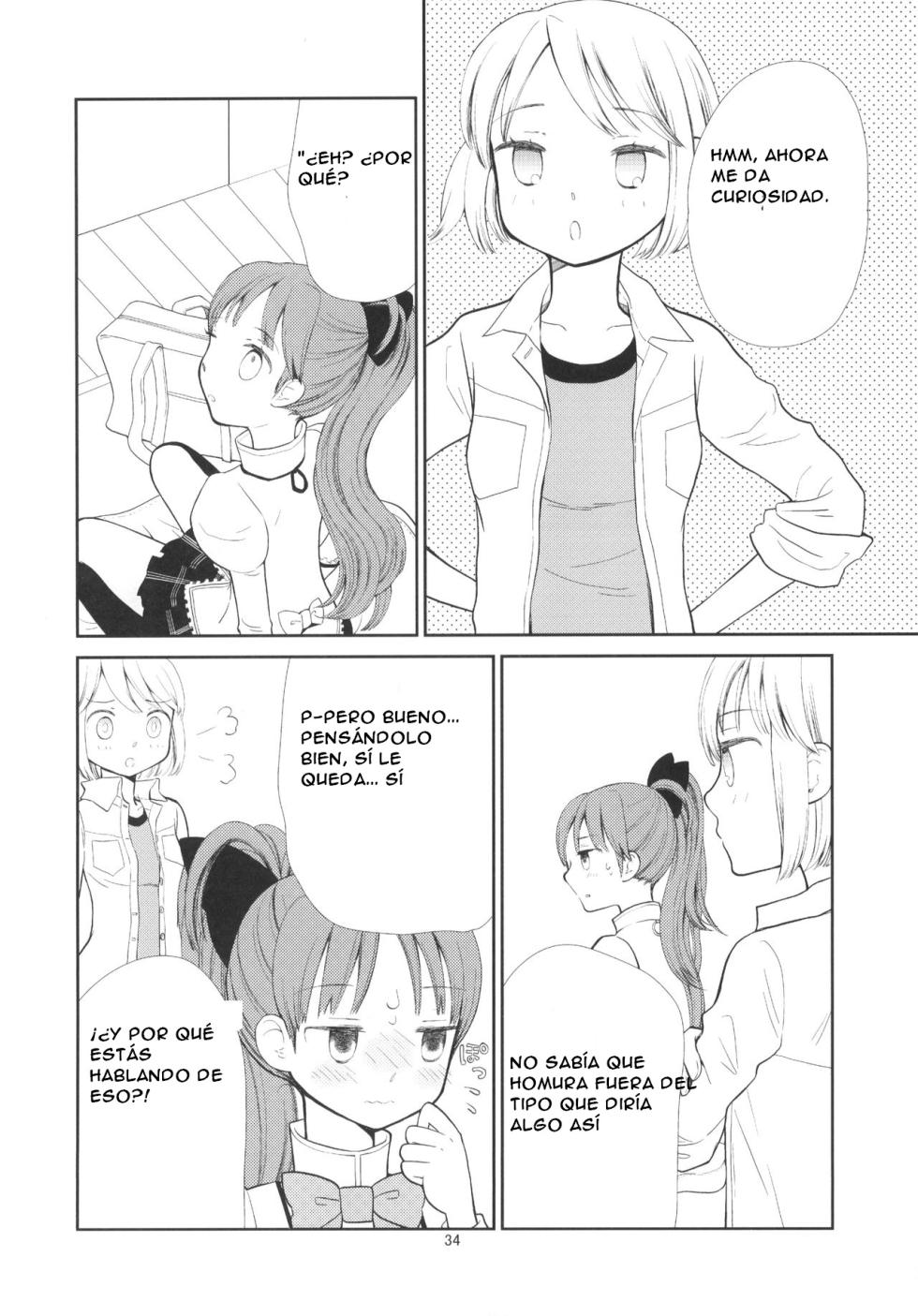 (C91) [Gyakugire Deka (Hakamada Mera)] Kyuutenkai Sugite Shinu Kamo (Puella Magi Madoka Magica) [Spanish] [CristoferDeLosAndes] - Page 37
