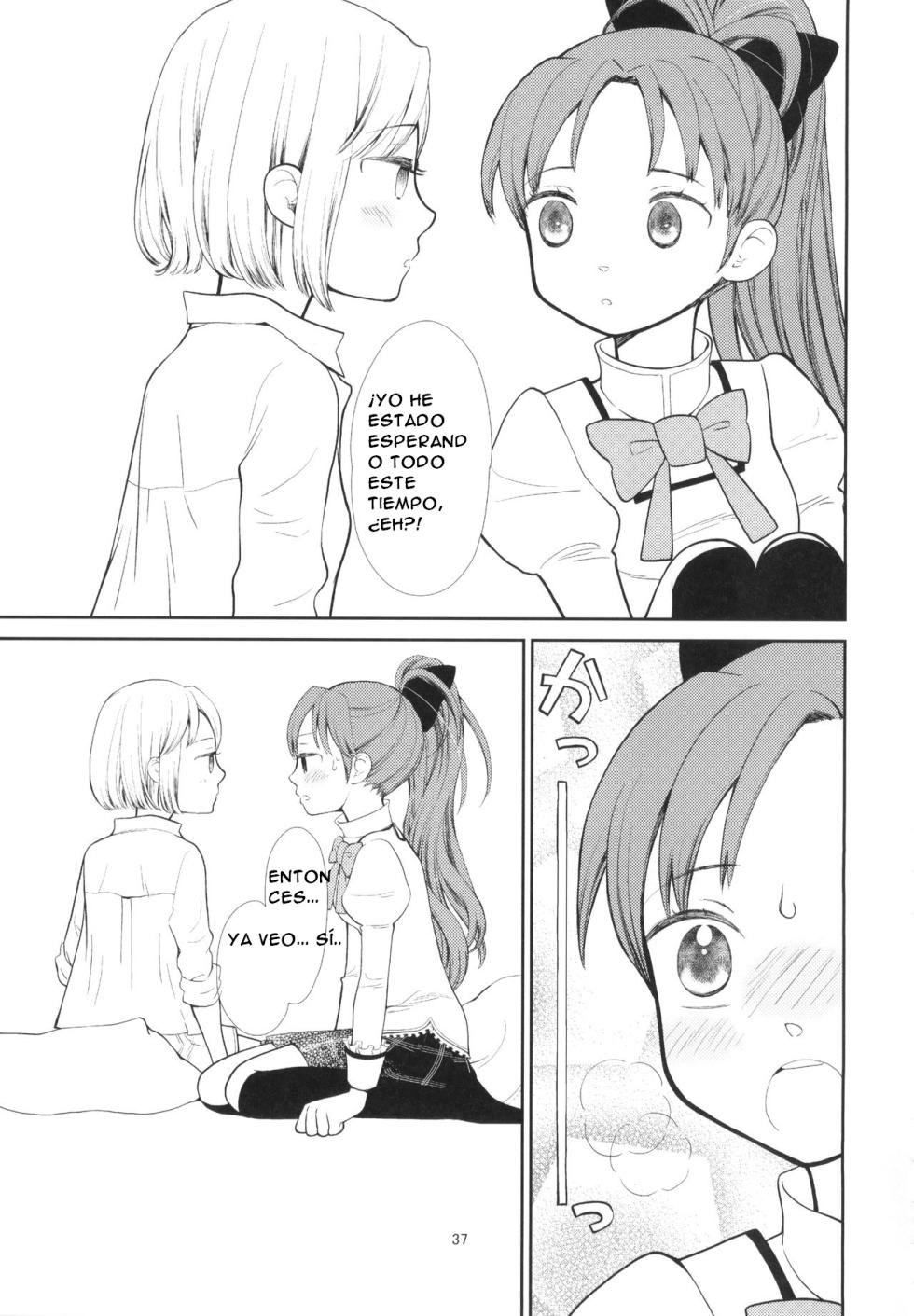 (C91) [Gyakugire Deka (Hakamada Mera)] Kyuutenkai Sugite Shinu Kamo (Puella Magi Madoka Magica) [Spanish] [CristoferDeLosAndes] - Page 40