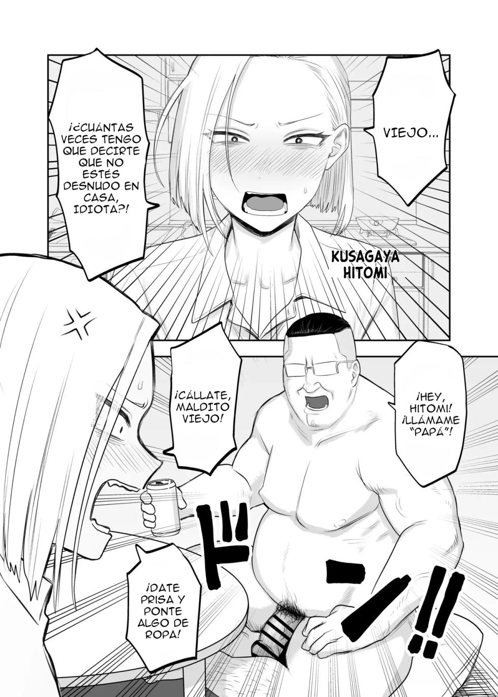 [Komaneko Jinja (Komaneko)] Tsundere Fathercon Kusagaya-san | Kusagaya-san, La Tsundere con Complejo de Padre [Spanish] {EbisuTraslade - Winder} - Page 2