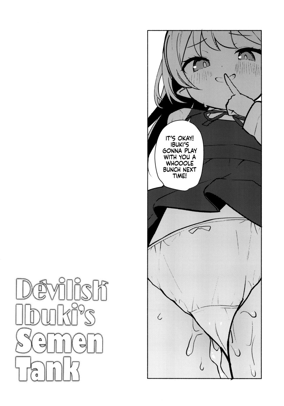 (C105) [Asatsukimint (Mintice)] Akuma na Ibuki no Seieki Tank | Devilish Ibuki's Semen Tank (Blue Archive) [English] [head empty] - Page 20