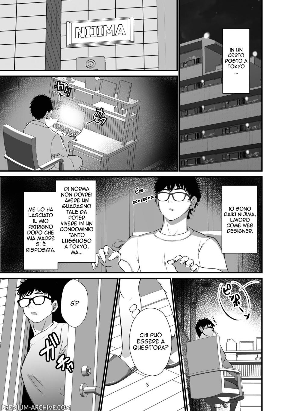 [Milk Sausage (Oniken)] Tawaman no Hitozuma-tachi wa Yokkyuu Fuman Sugite | Le Voglie Inappagate delle Casalinge nel Condominio Super Lusso [Italian] - Page 2