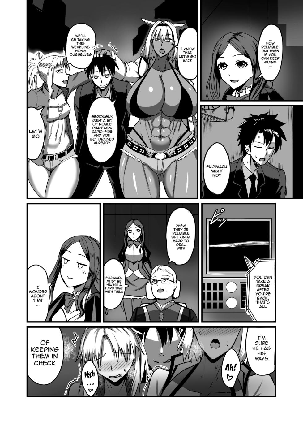 [Yuureigai Syoukyakuro (Syoukyakubutu)] Maryoku kyoukyuu (to iu tatemae de sukebe) suru hon ― orekko furyou konbi-hen ― / A Book About Doing Perverted Stuff (Under the Excuse of Transferring Mana) - Butch Delinquent Duo Edition (Fate/Grand Order) [Digital] [English] {Doujins.com} - Page 3