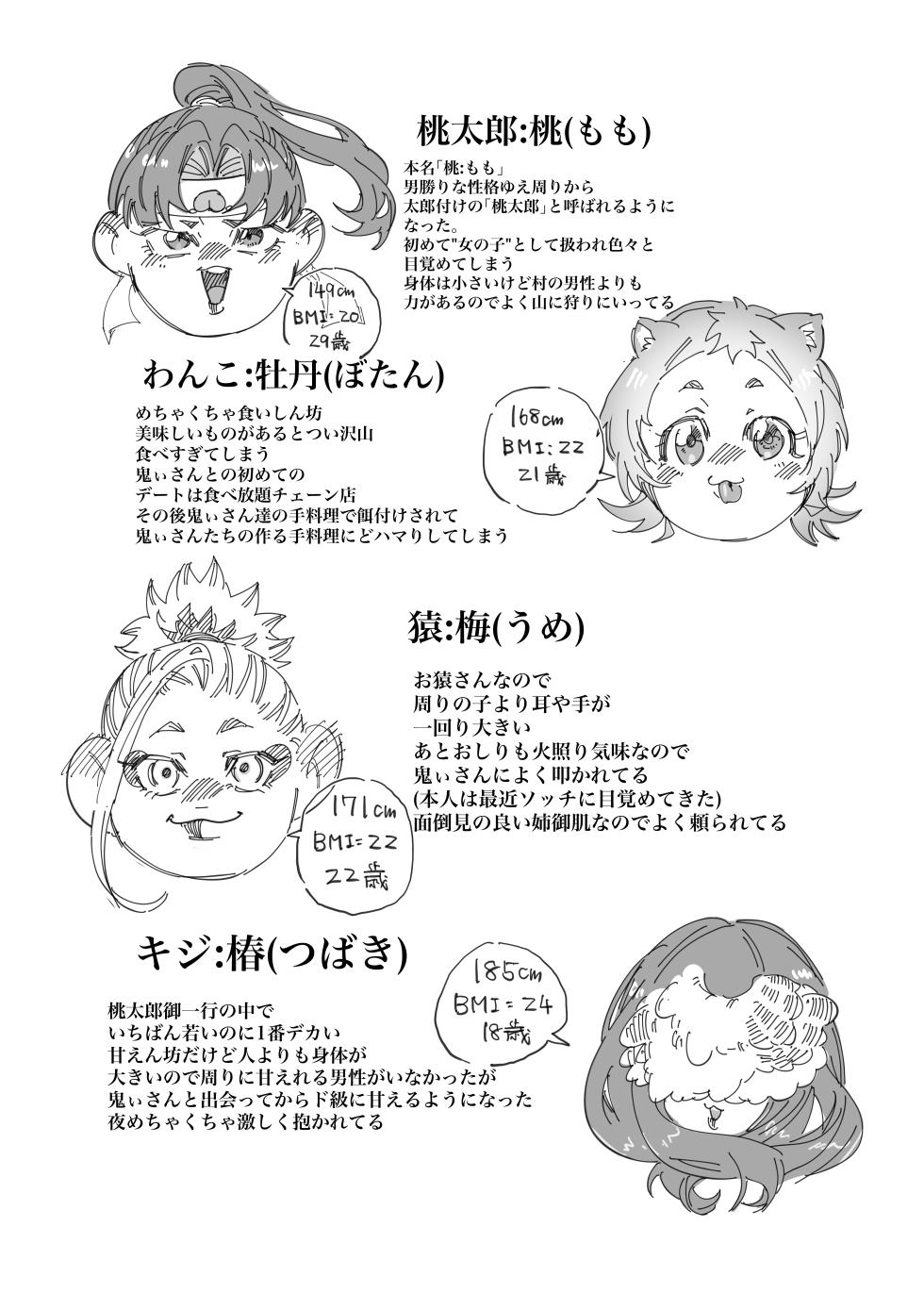 [Bonnou no Tamatebako (Nuchitsu Nanako)] Onnanoko no Momotarou to Deka Tsuyo Oni-san | Female Momotaro And The Huge, Strong Demon [English] {Doujins.com} - Page 36