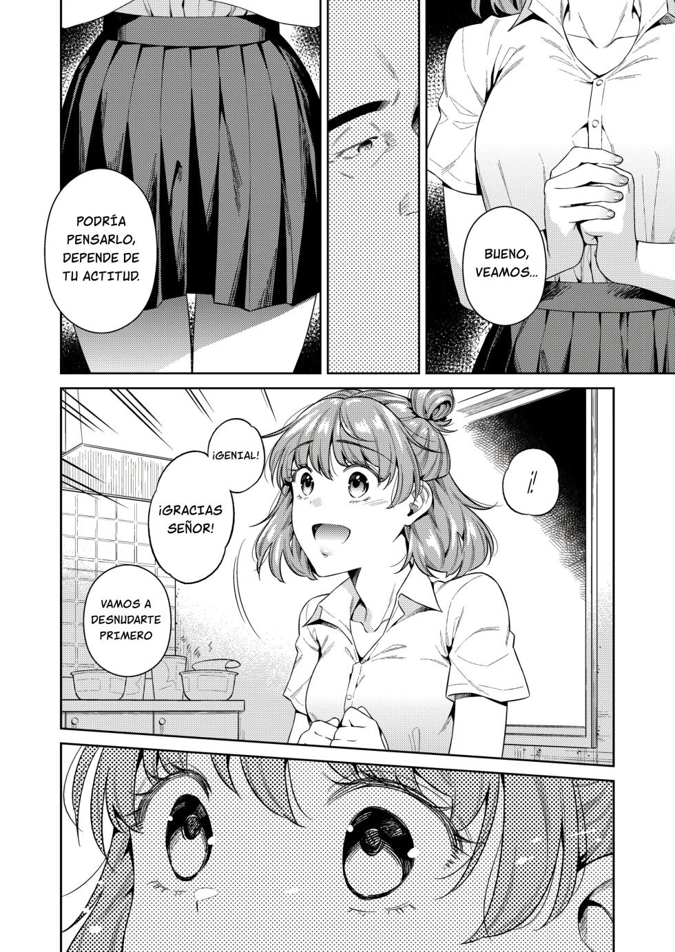[2JIMUSUBI (Ohno Kanae)] TRADE OFF -Watashi no Yoku to Kimi no Yume- | Trade Off ~Mi deseo y tu Sueño~ Sin Escape [Spanish] [Digital] - Page 11