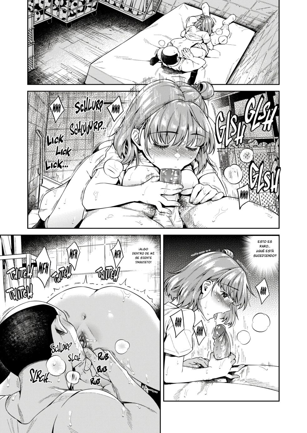 [2JIMUSUBI (Ohno Kanae)] TRADE OFF -Watashi no Yoku to Kimi no Yume- | Trade Off ~Mi deseo y tu Sueño~ Sin Escape [Spanish] [Digital] - Page 36