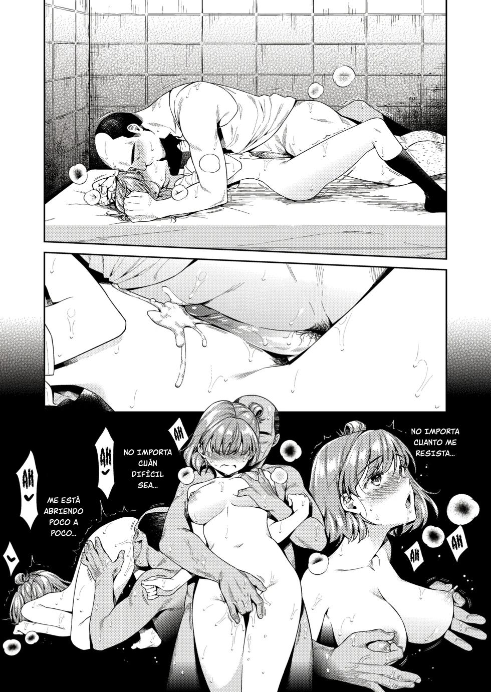 [2JIMUSUBI (Ohno Kanae)] TRADE OFF -Watashi no Yoku to Kimi no Yume- | Trade Off ~Mi deseo y tu Sueño~ Sin Escape [Spanish] [Digital] - Page 40