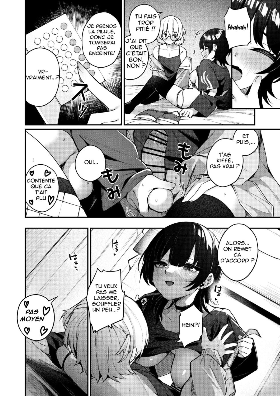 [Menbow Federation (Menbow)] Boku no Kimochi o Mote Asobu Doutei Kari Onee-san ni Shiboraremakuru Hanashi | Une chasseuse de puceaux m’a séduit et vidé sans pitié [French] [Shiru10] [Digital] - Page 26