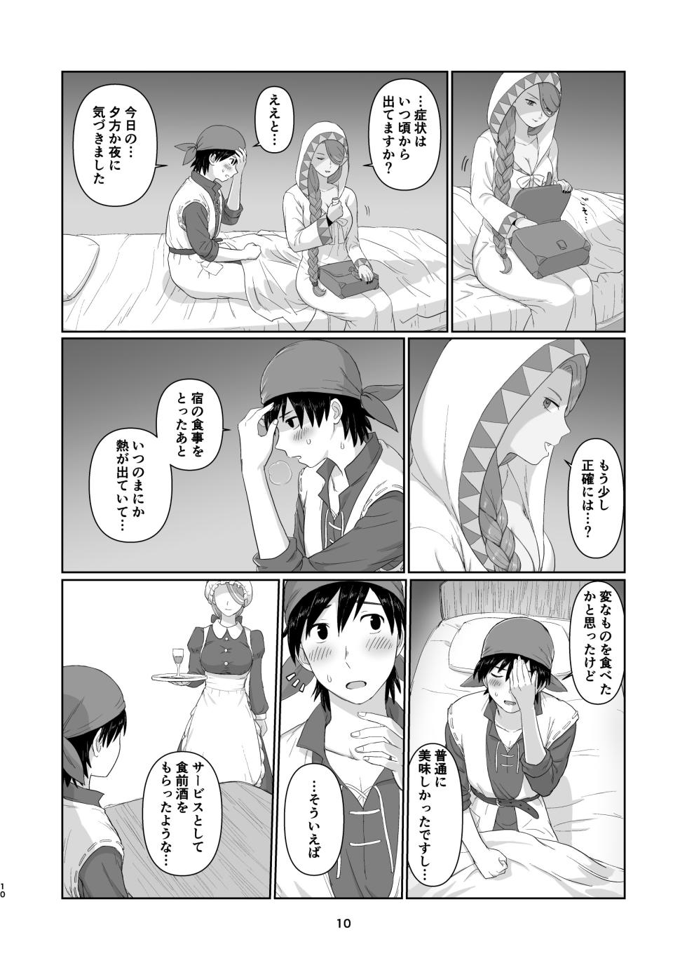 [Nezumichiru] Witch Lady-san ni Sinuhodo Aisareru Hon 2  (Dragon Quest VIII) - Page 9