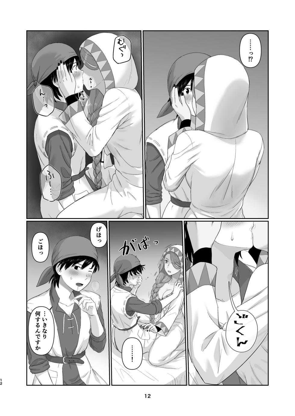 [Nezumichiru] Witch Lady-san ni Sinuhodo Aisareru Hon 2  (Dragon Quest VIII) - Page 11