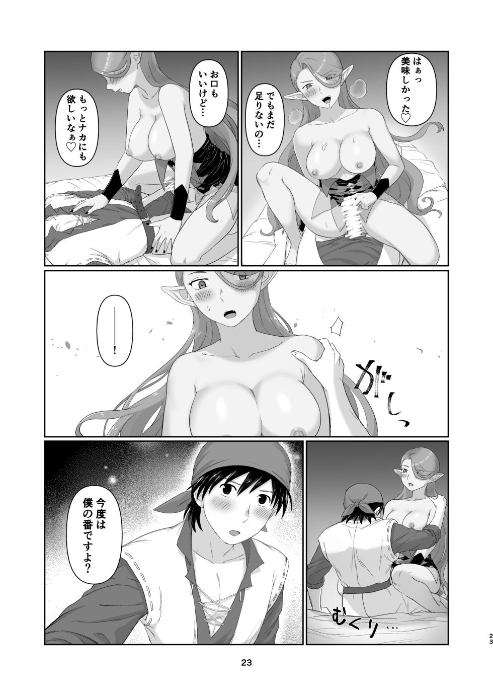 [Nezumichiru] Witch Lady-san ni Sinuhodo Aisareru Hon 2  (Dragon Quest VIII) - Page 22
