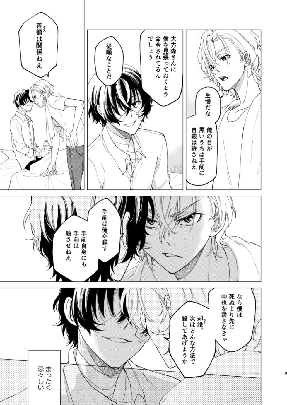 [Hyakusen Renma (Meimei)] グラデーション (Bungou Stray Dogs) [Digital] - Page 8