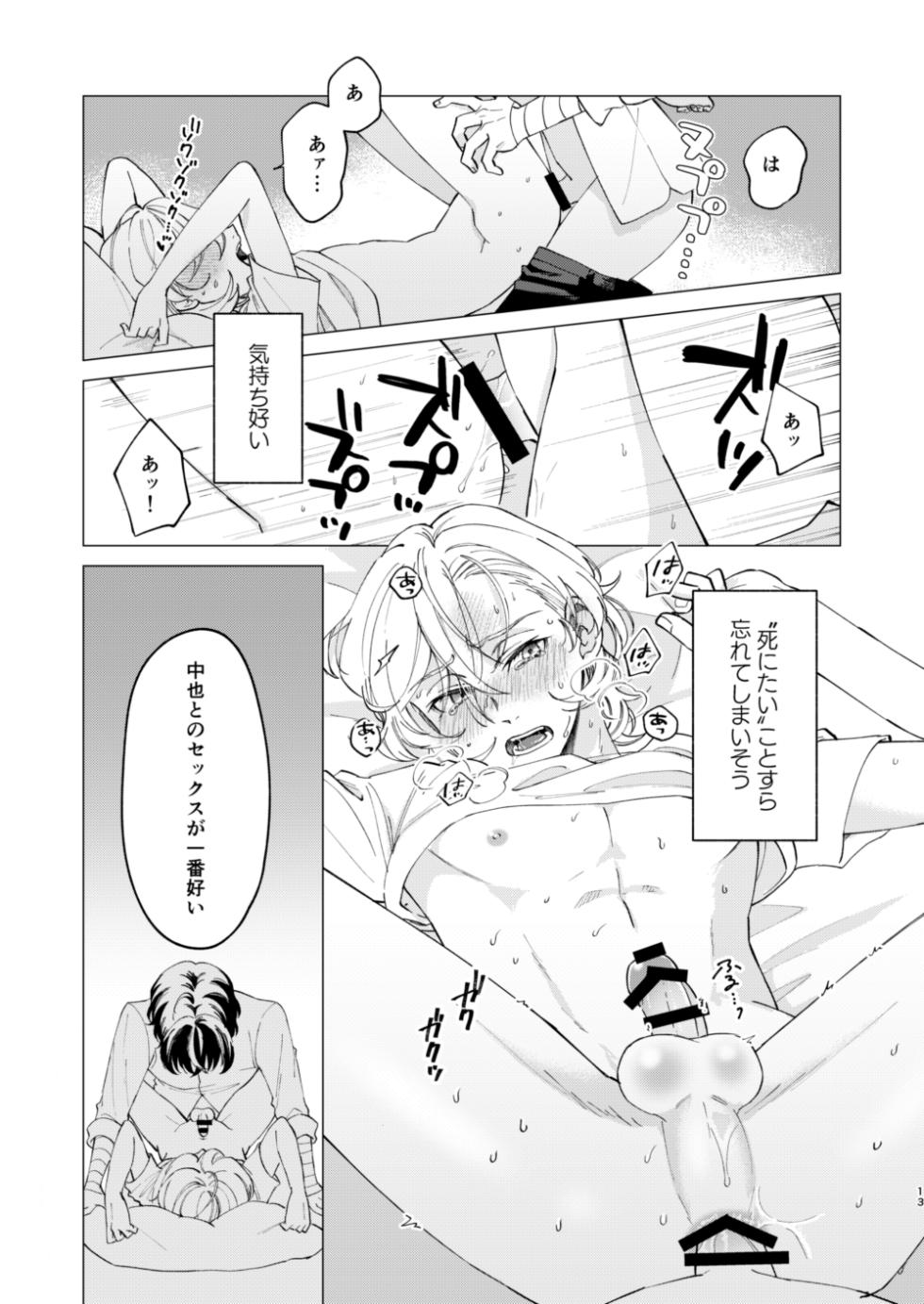 [Hyakusen Renma (Meimei)] グラデーション (Bungou Stray Dogs) [Digital] - Page 12