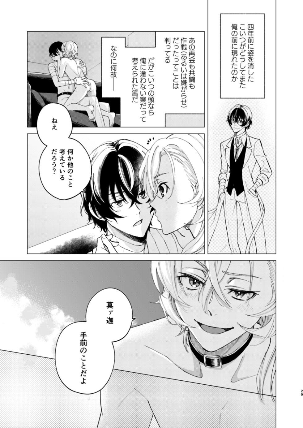 [Hyakusen Renma (Meimei)] グラデーション (Bungou Stray Dogs) [Digital] - Page 28