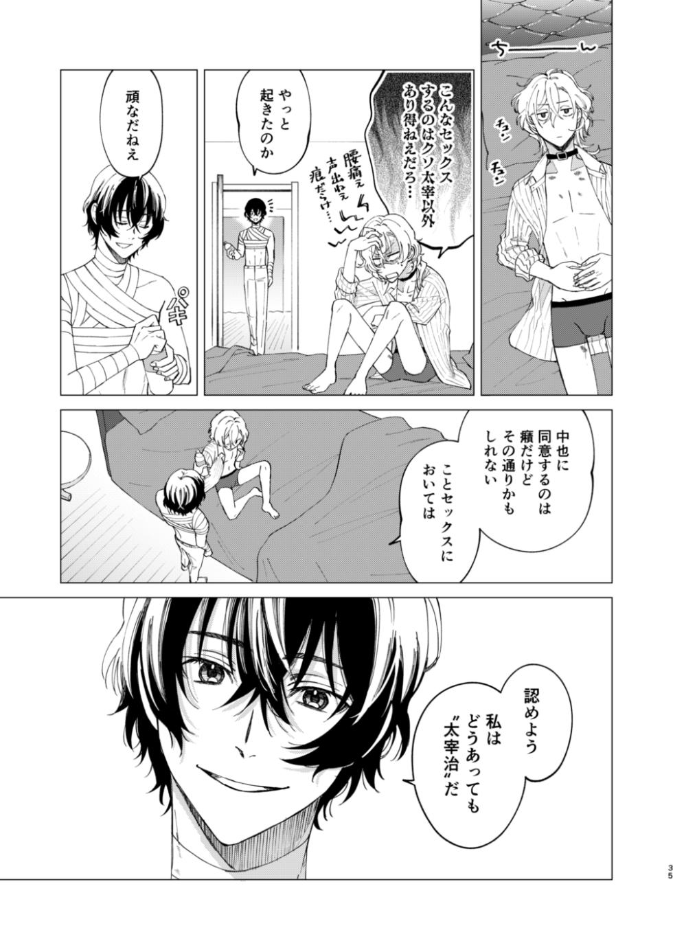 [Hyakusen Renma (Meimei)] グラデーション (Bungou Stray Dogs) [Digital] - Page 34