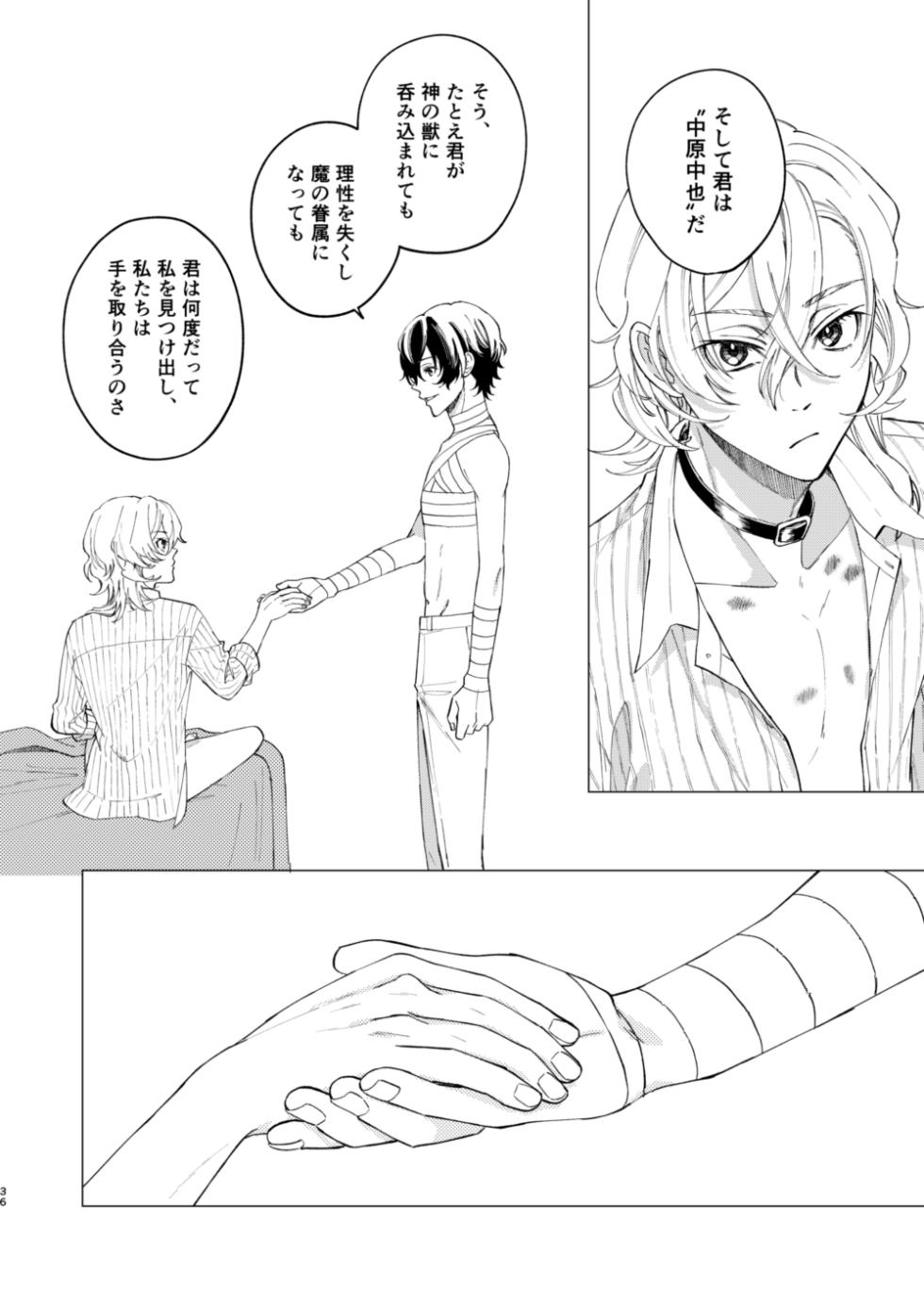 [Hyakusen Renma (Meimei)] グラデーション (Bungou Stray Dogs) [Digital] - Page 35