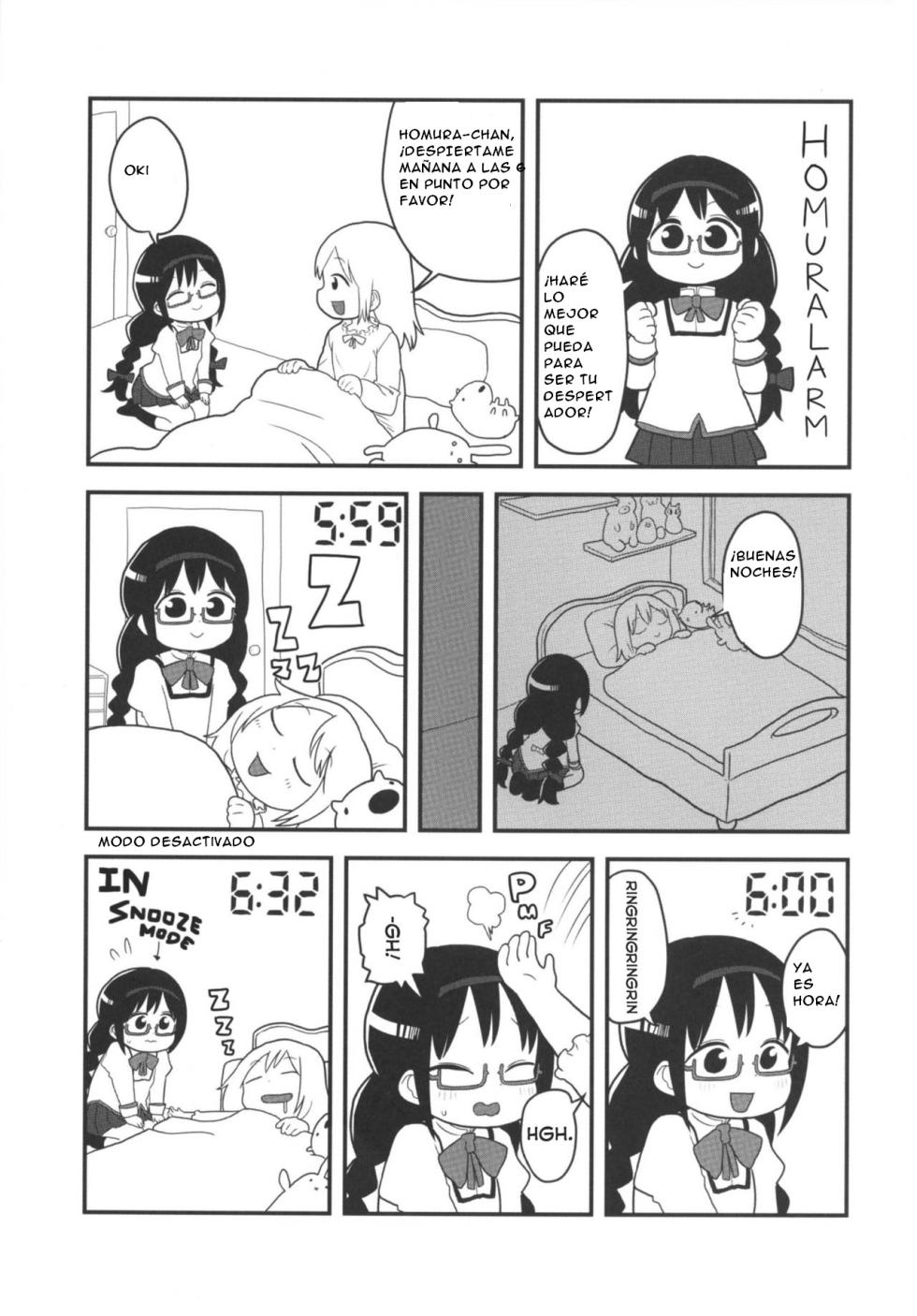 (C87) [Surudoiman no Irutokoro (Norihito)] Issyoukenmei Homura | Homura Hangs On! (Puella Magi Madoka Magica) [Spanish] [CristoferDeLosAndes] - Page 22