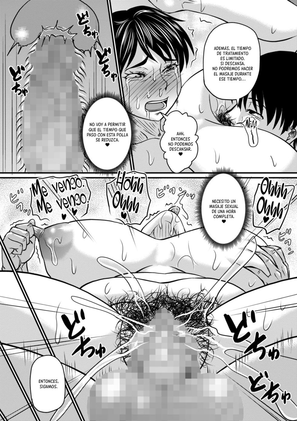 [Jirou] Ure Karada Hogushi | Masaje de Cuerpo Maduro (COMIC Masyo 2025-06) [Spanish] [Daraku Hotel] [Digital] - Page 19