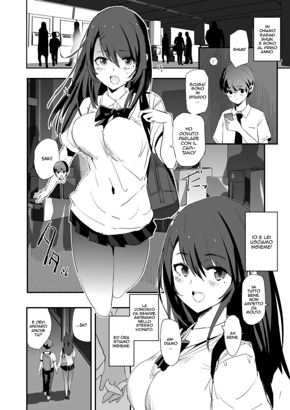 [Yami ni Ugomeku (Dokurosan)] Omae no Nee-chan Onaho Gasshuku Itteru Rashii ze + Musume no Tsugi wa Mama Onaho - Onaho Gasshuku #2 | Pare che la tua tipa stia andando a un campo per fare da giocattolo sessuale agli uomini +  Dopo la figlia, anche la mamma finisce al campo di addestramento sessuale – Parte 2" [Italian] (Decensored) - Page 5