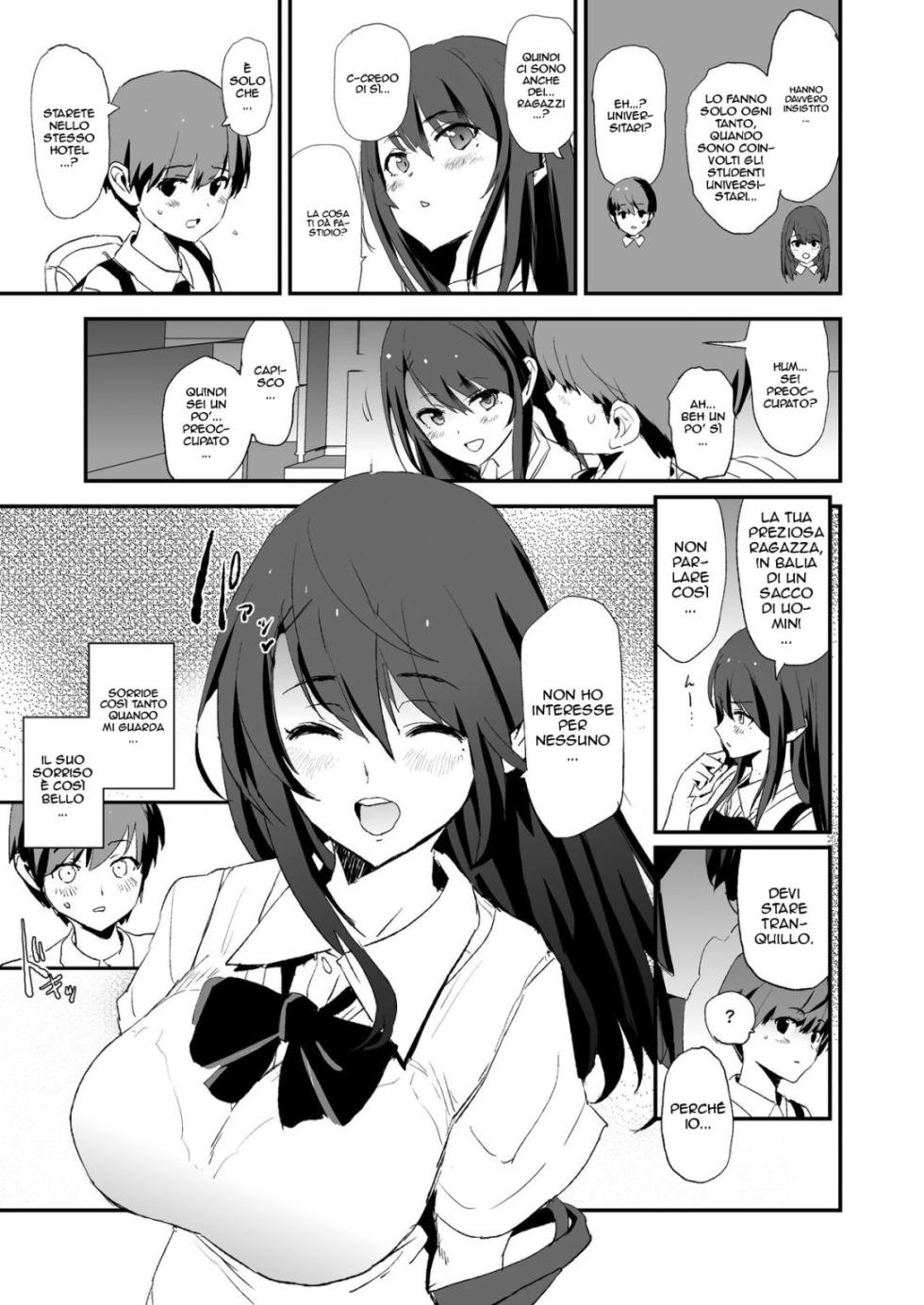 [Yami ni Ugomeku (Dokurosan)] Omae no Nee-chan Onaho Gasshuku Itteru Rashii ze + Musume no Tsugi wa Mama Onaho - Onaho Gasshuku #2 | Pare che la tua tipa stia andando a un campo per fare da giocattolo sessuale agli uomini +  Dopo la figlia, anche la mamma finisce al campo di addestramento sessuale – Parte 2" [Italian] (Decensored) - Page 6