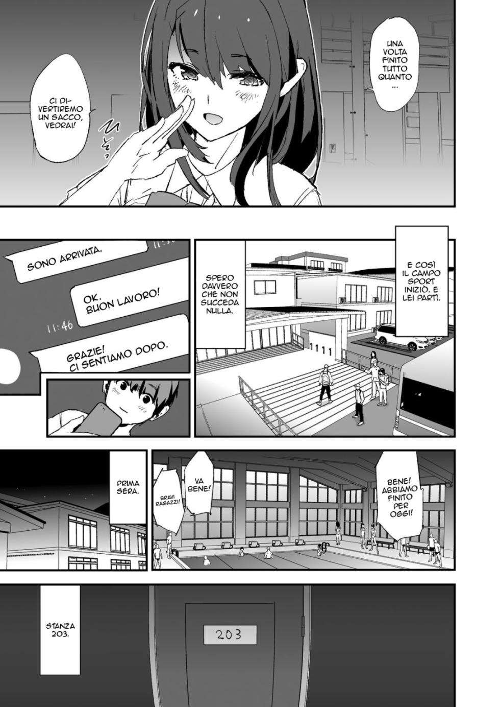 [Yami ni Ugomeku (Dokurosan)] Omae no Nee-chan Onaho Gasshuku Itteru Rashii ze + Musume no Tsugi wa Mama Onaho - Onaho Gasshuku #2 | Pare che la tua tipa stia andando a un campo per fare da giocattolo sessuale agli uomini +  Dopo la figlia, anche la mamma finisce al campo di addestramento sessuale – Parte 2" [Italian] (Decensored) - Page 8