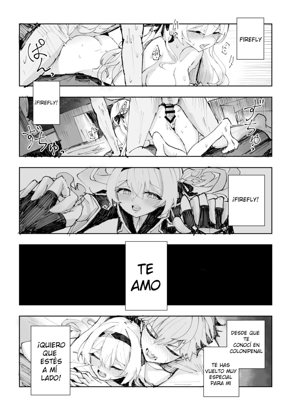 [Rosaku Koubou (Rosaku)] Unmei wa Trailblazer no Heya de (Honkai: Star Rail) [Spanish] [Digital] - Page 23