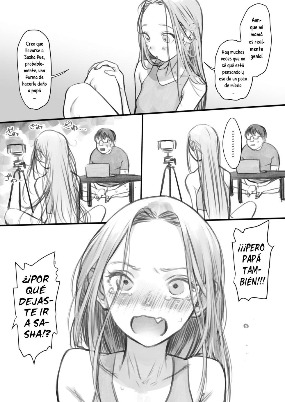 [Rinjuu Circus (Haguhagu)] Sasha-chan YooTube Channel Tourokushasuu 10000-nin Toppa Kinen Live Haishin. | Transmisión en Vivo Conmemorativa por Superar los 10,000 Suscriptores en el Canal de YooTube de Sasha-chan. [Spanish] [Hs enfermos] - Page 25