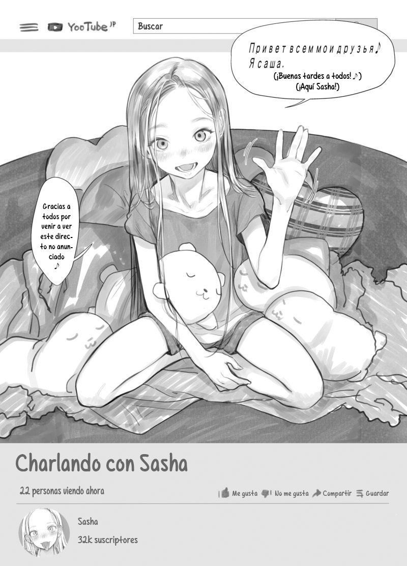 [Rinjuu Circus (Haguhagu)] Sasha-chan no YooTube Channel | El Canal de YooTube de Sasha-chan [Spanish] [Hs enfermos] - Page 1