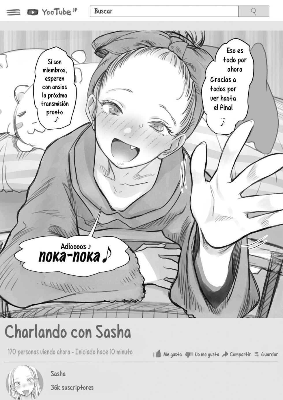 [Rinjuu Circus (Haguhagu)] Sasha-chan no YooTube Haishin. Okiniiri Sex Friend Shoukai 2 (Dai Nii Shachou-san Hen) | La Transmisión de YooTube de Sasha-chan. Presentación de sus Amigos Sexuales Favoritos 2 (El Segundo Lugar es Presidente-san) [Spanish] [Hs enfermos] - Page 26