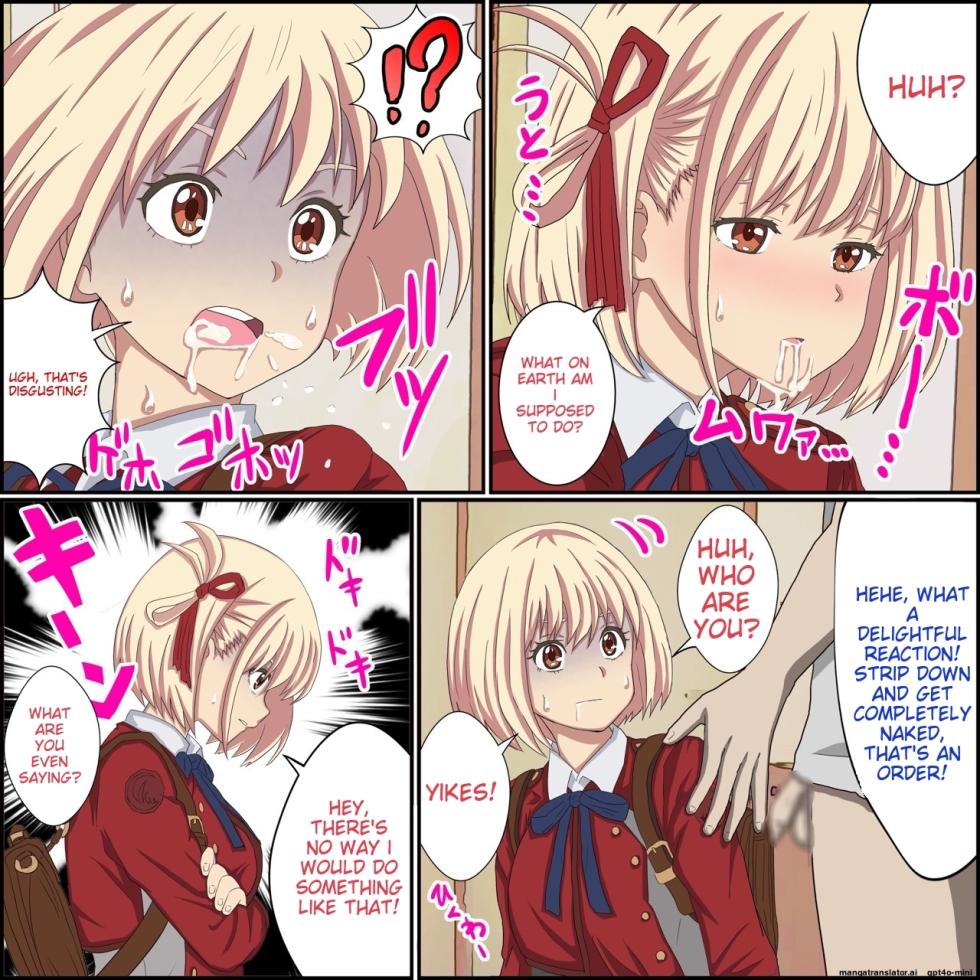 [Banana Style] "Saiminjutsu de Lycoris o Omochikaeri Shite Mita" Lycoris Recoil, Nishikigi Chisato Hen (Lycoris Recoil) [English] [MTL] - Page 8