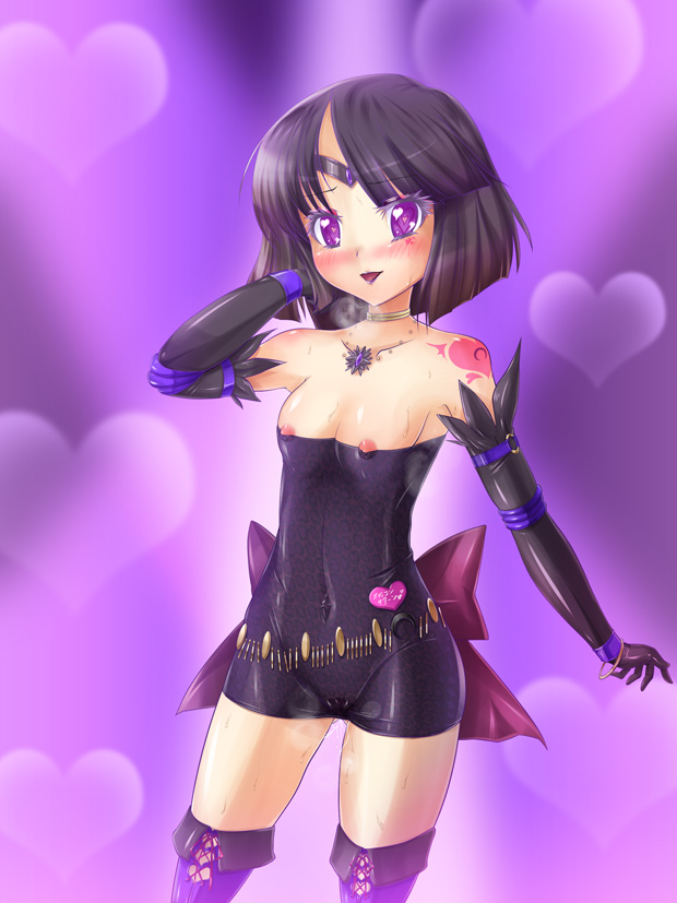 [Satou Kuuki] Saturn Bodycon Power Makeup! - Page 8