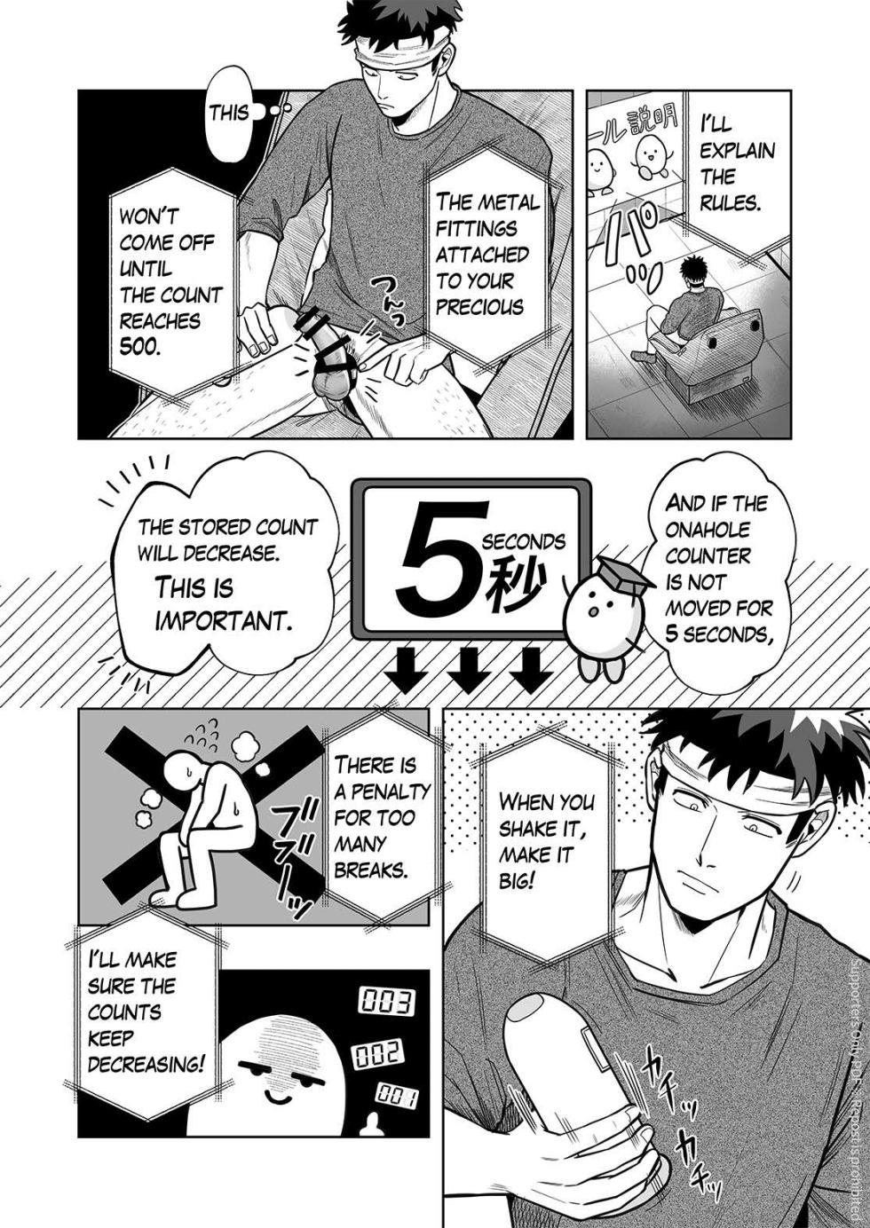 [BG Honda] ONAHOLE COUNTER (MASTURBATION & CONTINUOUS CLIMAX) [English] - Page 3