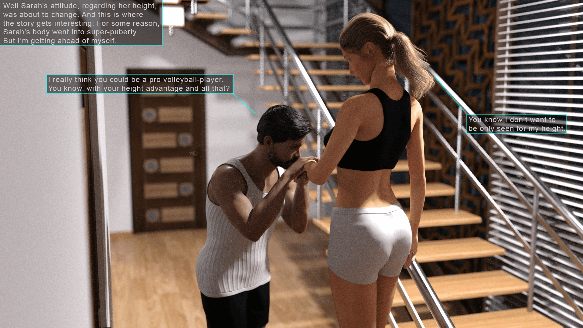 3DeepGTS - Sarah's Super Puberty - Page 4