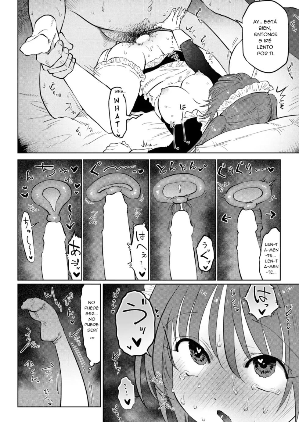 [Nanahara Mitsuru] Maid de Asobo｜Jugando con la Sirvienta (WEEKLY Kairakuten 2025 No.14) [Spanish] [fanfisclemon] - Page 14