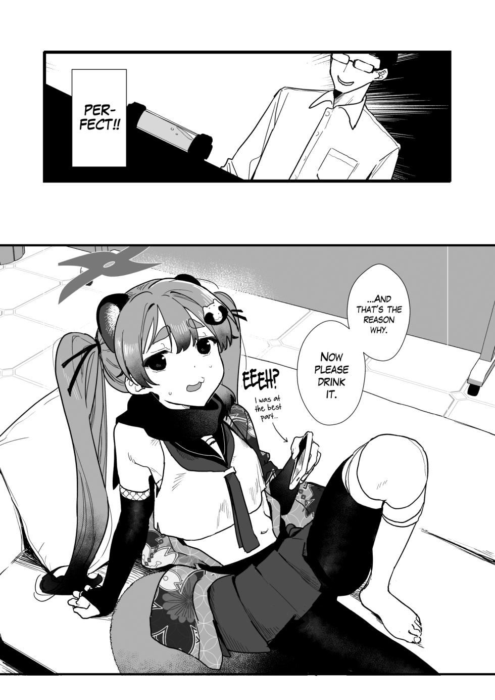 [Miyako no Gohan] Loli ni Modoshite Saichoukyou | Re-Training a Loli-fied Michiru (Blue Archive) [English] [The Blavatsky Project] [Digital] - Page 4