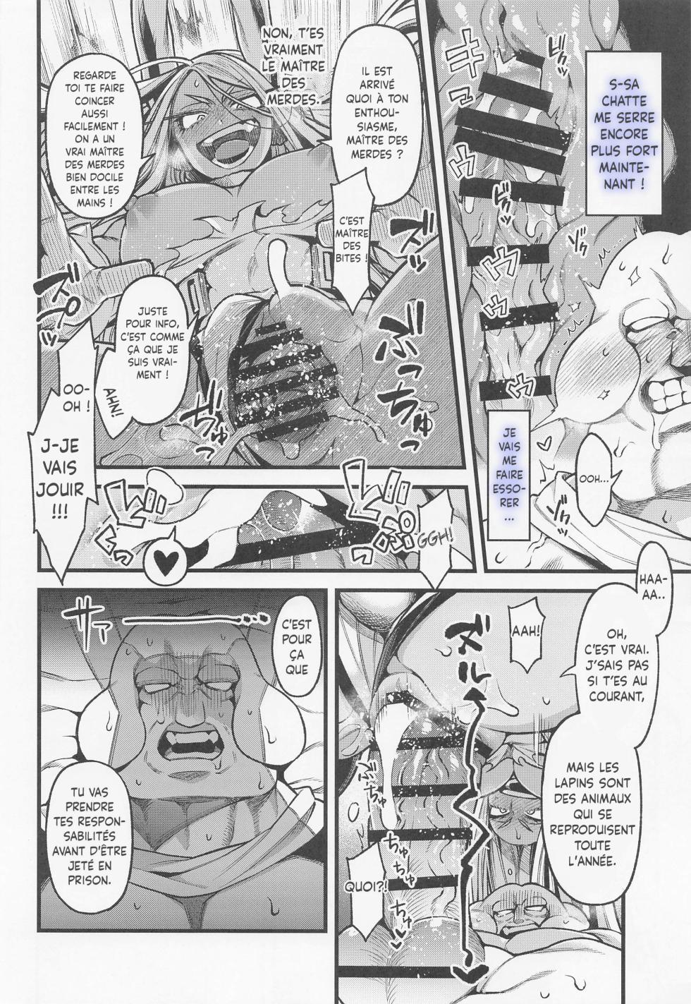 (C101) [ITIBOSI (Takatsuki Ichi)] Ganbare!! Rabbit Hero!!! | Tiens Bon !! Héroine Lapine !!! (Boku no Hero Academia) [French] [L'Aile-ou-la-Cuisse-Trad] - Page 13