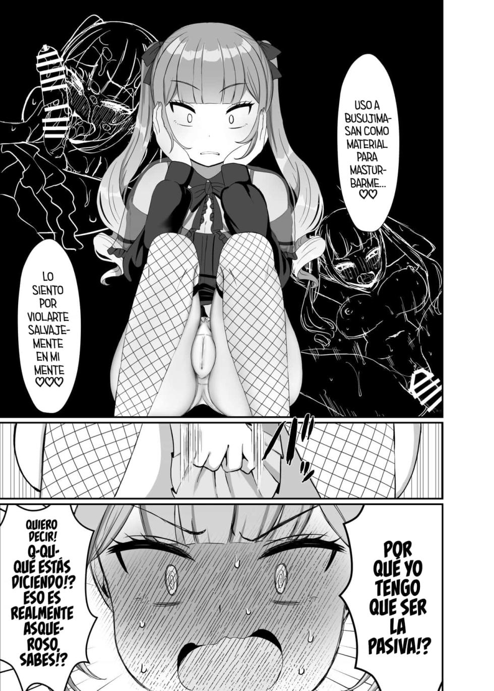 [LittlePencil (Emumiya Nyamu)] Futanari Lolita vs Jiraikei Mesugaki 〜Kiyowa na Futanari Joshi wo Odoshita hazu ga Gyaku ni Okasare chatta!〜｜Lolita Futanari vs Chica Malcriada 〜¡Creí Haber Intimidado a una Tímida Futanari, pero Terminó Violándome!〜 [Spanish] [Traducciones Jaguarlo] - Page 18