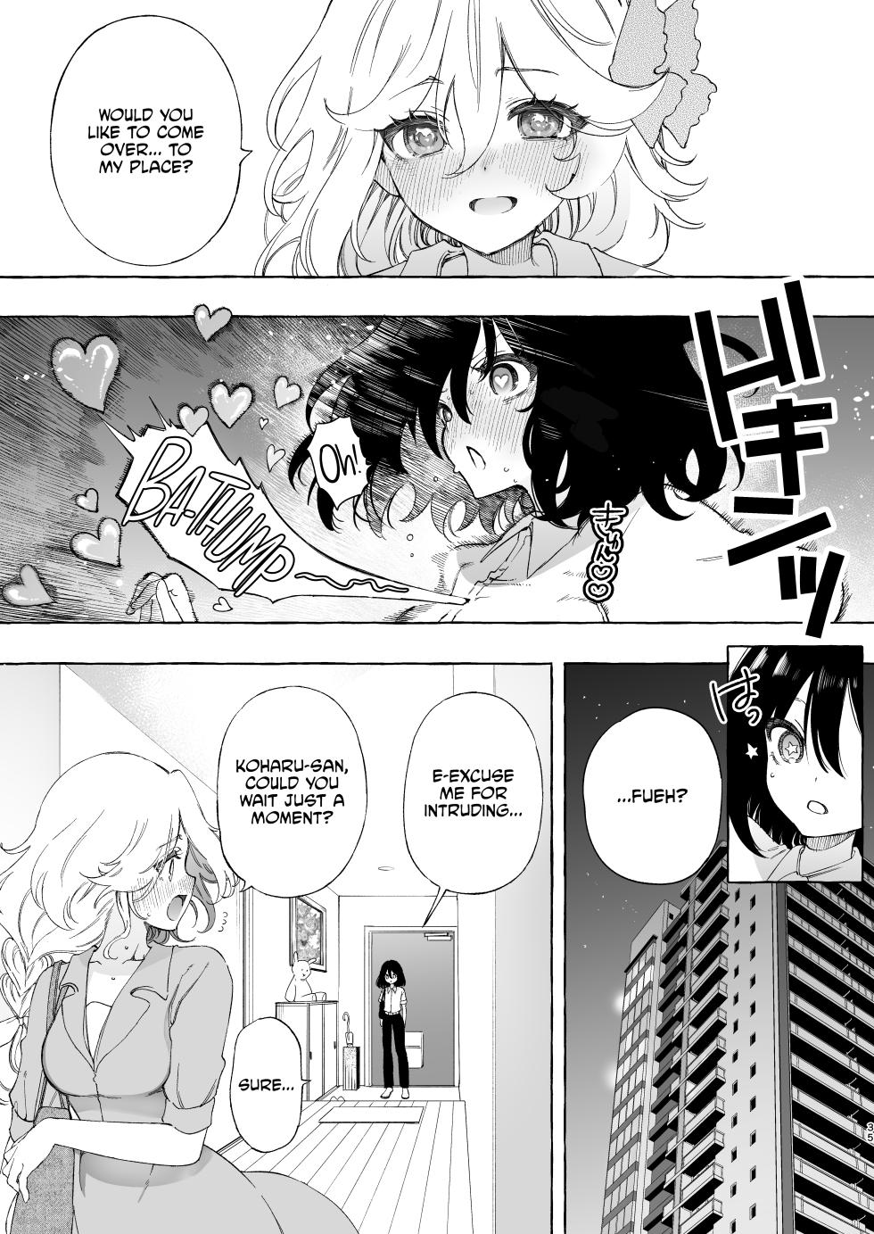 [Noyama] Mimi de Koishita Douryou ~OnaSuppo Onsei Otaku Onna ga Douryou no Koe ni Hannou Shite Ikimakuri~ [English] [CulturedCommissions] - Page 35