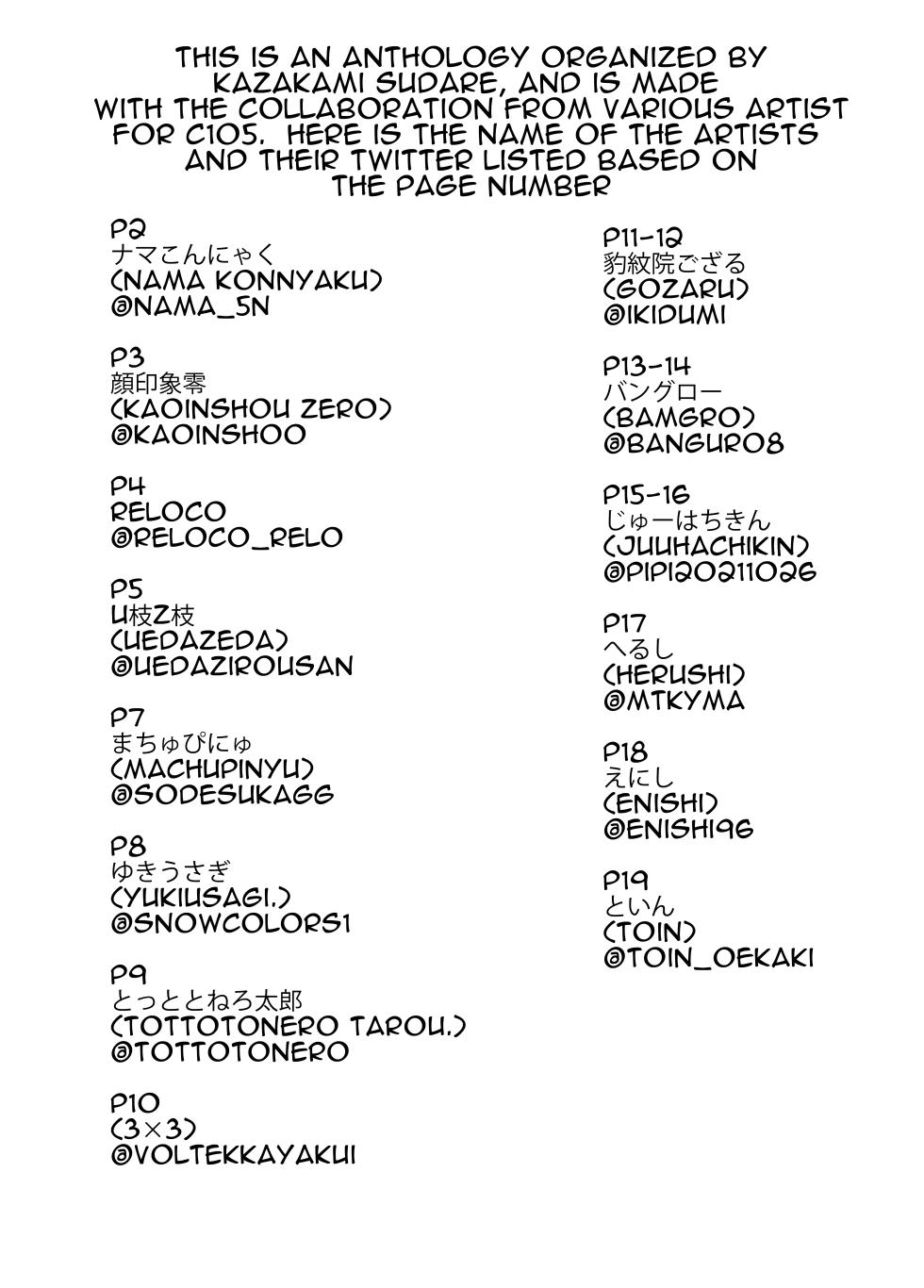 (C105) [Various]  Alola Chihou Trainer Goudoushi part2 (Pokémon Sun and Moon) - Page 20