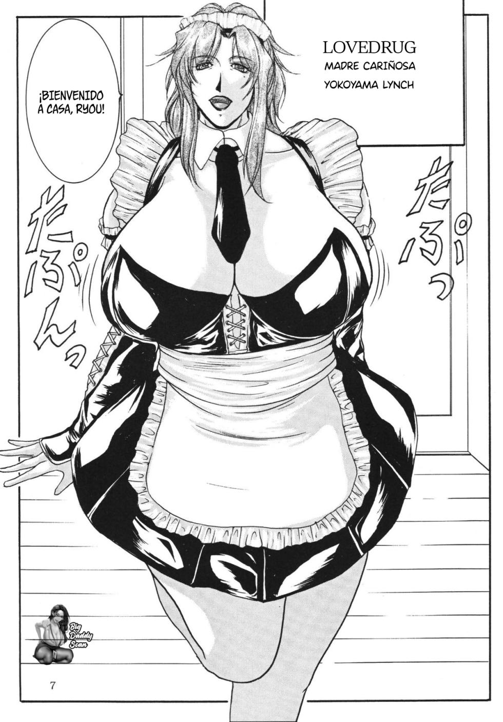(C67) [SISTER SCREAMING I DIE (Yokoyama Lynch)] LOVEDRUG ~Okaa-san wa Amaenbou~｜LOVEDRUG ~Madre Cariñosa~ [Spanish] [BigDaddy Scan] - Page 5