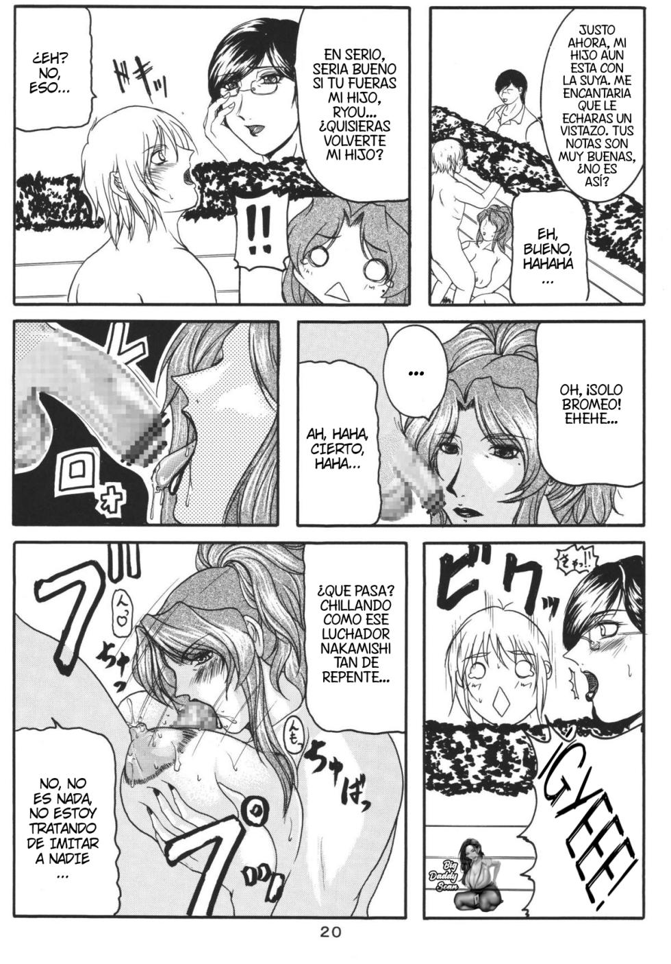 (C68) [SISTER SCREAMING I DIE (Yokoyama Lynch)] LOVEDRUG 2 ~Nazette Sore wa, Mama dakara~｜LOVEDRUG 2 ~¿Por qué? Porque es Mi Mami.~ [Spanish] [BigDaddy Scan] - Page 18