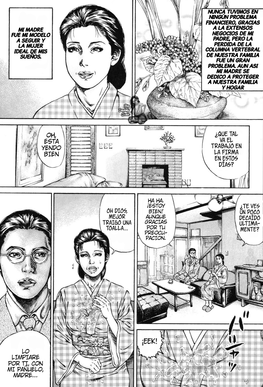 [Juteimu Nakata] Aiyoku no Hana Biniku no Nukumori｜La Flor De La Lujuria Y El Calor De La Carne (Kinshin Chijou - Aiyoku no Kyouen) [Spanish] [BigDaddy Scan] [Digital] - Page 3